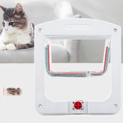 Controllable Two-Way Pet Door for Free Entry and Exit